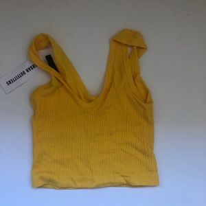 UrbanOutfitter Out From Under Yellow Seamless Tank